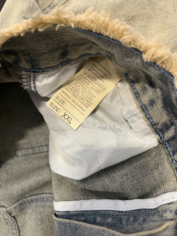 Photo 1 of (XXL) Mens 001Waxed Denim Jeans