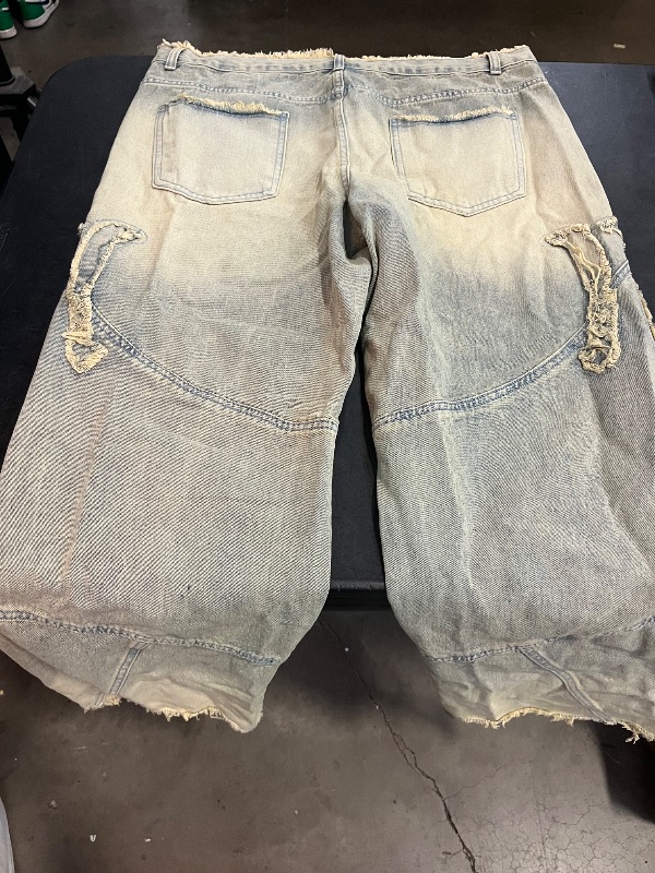 Photo 1 of (XXL) Mens 001Waxed Denim Jeans