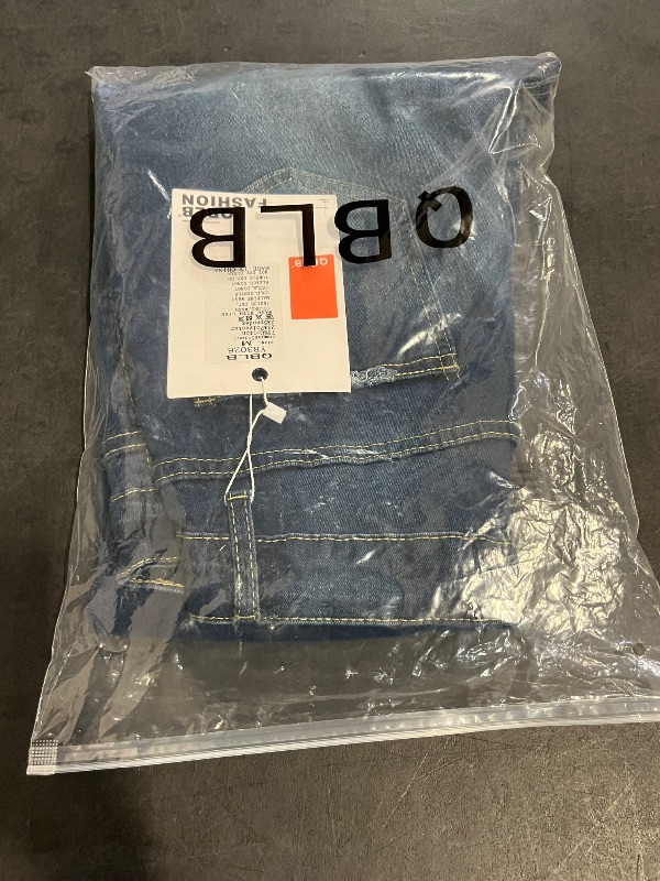 Photo 1 of (M) Womens Skinny Leg Jeans with Rigged Edges on Pockets and Bottom of Pants