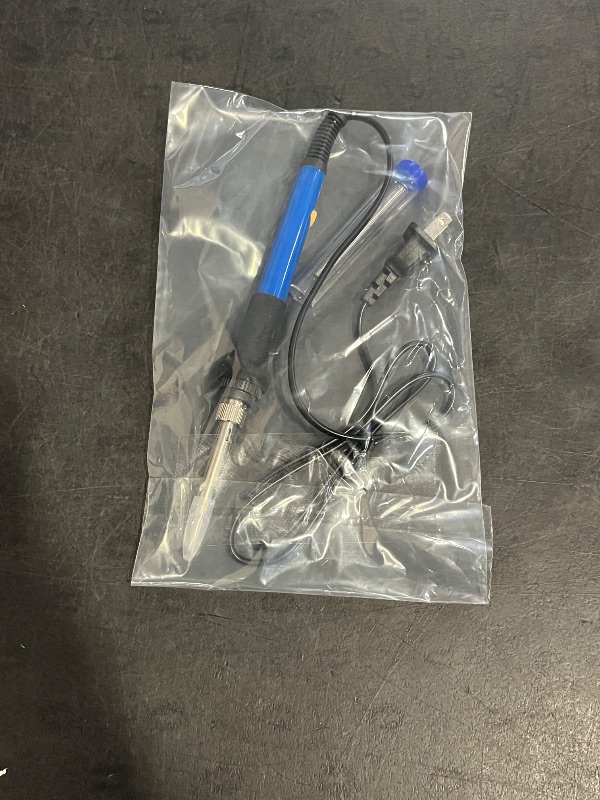 Photo 1 of EVTSCAN Electric Soldering Iron PTC Adjustable Temperature Welding Soldering Iron US Plug 110V 60W
