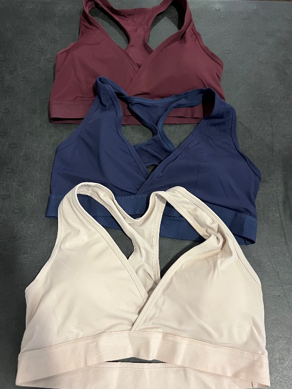Photo 1 of (XL) Maternity Nursing Bras, Seamless Maternity Bra for Pregnancy & Breastfeeding, Comfortable Wireless Bra Night Sleep Top
