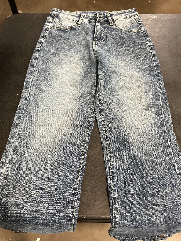 Photo 1 of (S) Womens Skinny Leg Jeans Medium Wash Denim Jeans