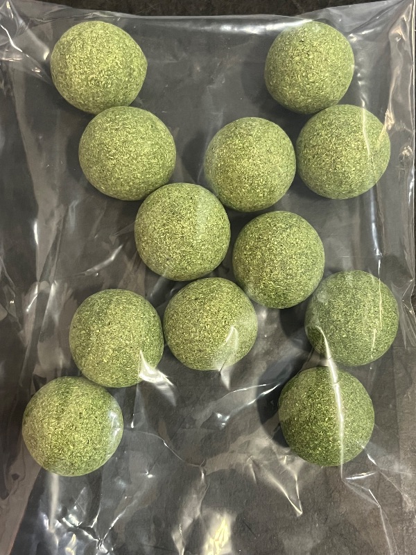 Photo 1 of 12 Pack Catnip Toy Balls Interactive Cat Ball for Indoor and Outdoor Kitten and Cats
