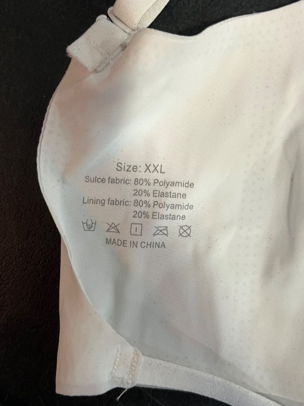 Photo 1 of (XXL) Womens Wireless Bras with Open Back , 4 Pack