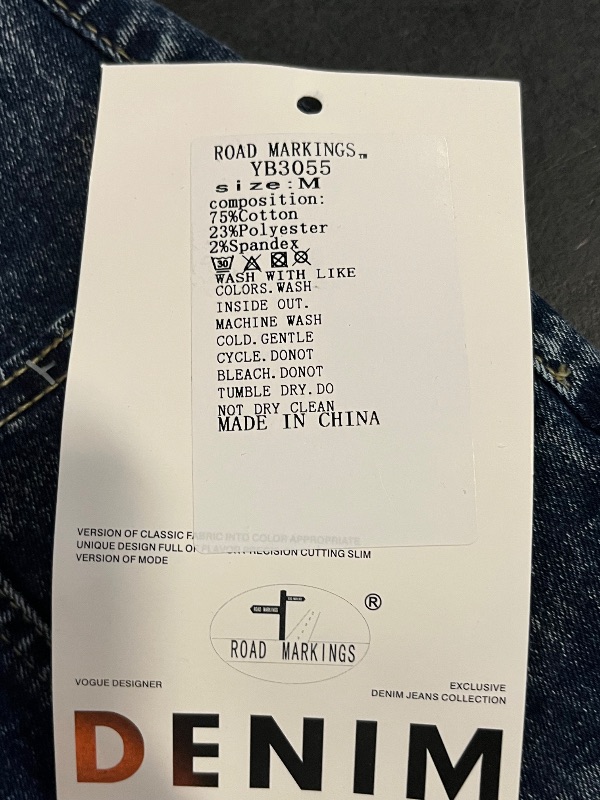 Photo 1 of (M) Womens High Waist Acid Wash Straight Leg Jeans 