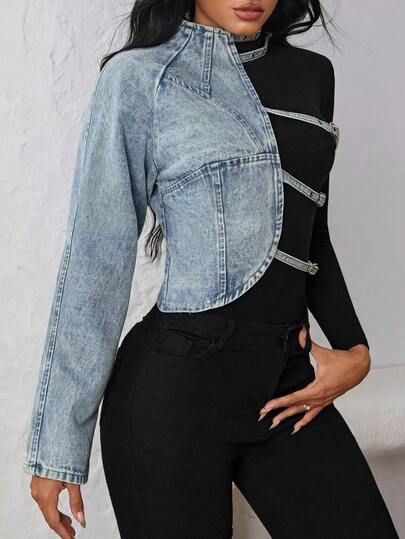 Photo 1 of (L) Womens Denim Jackets
