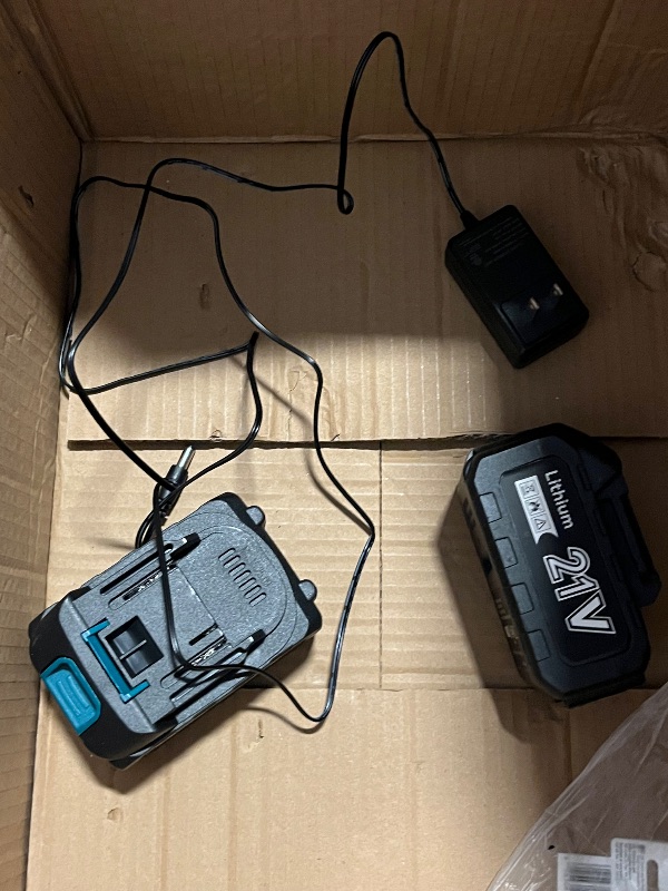 Photo 1 of Cordless Snow Shovel, 13-Inch Electric Snow Blower, 26FT Throw Distance, Battery Snow Thrower, Winter Snow Removal Tool for Home, Yard and Patio, Lightweight 8.5lb