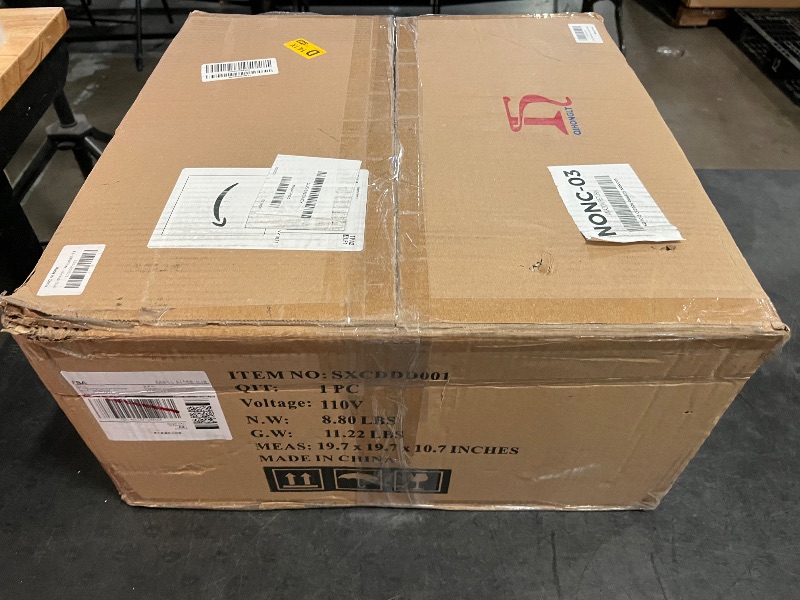 Photo 1 of Farmhouse Rattan Chandelier,19.3'' Boho Chandelier Light Fixture,5-Light Wicker Pendant Light for Dining Room/Living Room/Kitchen Island,E26 Base,Adjustable Height 
