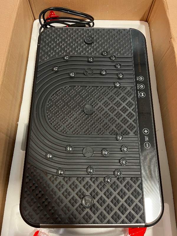 Photo 1 of AXV Vibration Plate Fitness Platform Exercise Machine Vibrating Shaking Full Body Shaker Workout Vibrate Stand Shake Board Sport Gym for Weight Loss Fat Burner for Women Men
