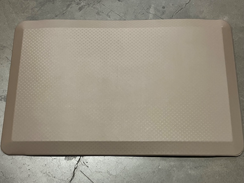 Photo 1 of ComfiLife Anti Fatigue Floor Mat – 3/4 Inch Thick Kitchen Mats for Floor, Standing Desk Mat, Kitchen Rug – Comfort at Home, Office – Durable – Stain Resistant – Non-Slip Bottom