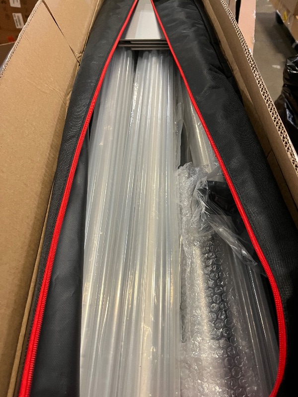 Photo 1 of Jiang&Rong 10x10Ft Three Crossbar Backdrop Stand - Heavy Duty Adjustable Metal Frame with Drape Kit, Photographic Studio Backdrop Stand for Wedding, Birthday Party, Banquet Decorations, Events
