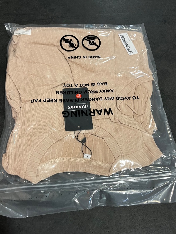 Photo 1 of (L) Two Pieces Outfits Sleeveless Top Knit Sets Trendy Lounge Long Pajamas Set
