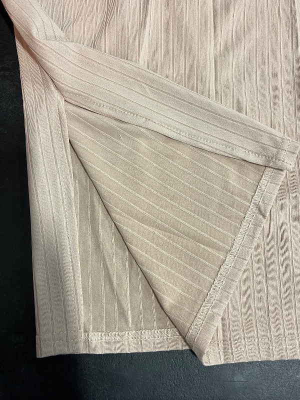 Photo 1 of (L) Two Pieces Outfits Sleeveless Top Knit Sets Trendy Lounge Long Pajamas Set
