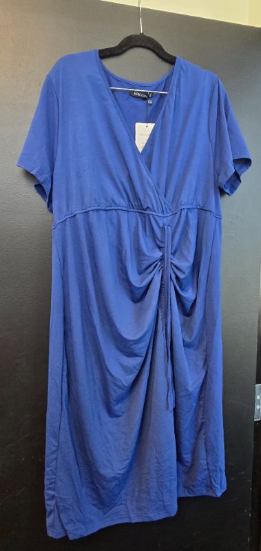 Photo 1 of (2XL) Blue Womens Dress Tie For Rouching New