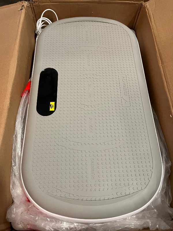 Photo 1 of MERACH Vibration Plate Exercise Machine, Vibration Plate 440 Lbs Capacity, Bluetooth and Silicone Pedal, Stimulate Deep Fat, Vibration Plate for Lymphatic Drainage, Vibrating for Weight Loss