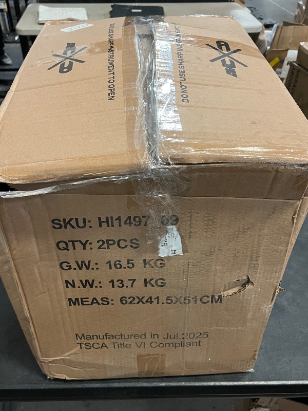 Photo 1 of Barstools Set of 2,Bar Height Bar Stools for Kitchen Island,30.3 Inch Modern Upholstered Bar Chair, Swivel Bar Stools with Back and Wood Legs (Darkgray-Fabric)
