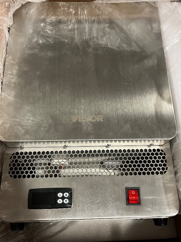 Photo 1 of VEVOR 1500W Programmable Electric Kiln, Digital Melting Furnace with Multi-Stage Temperature Control, Stainless Steel 2192°F/1200? for Jewelry, Metal, Glass, Ceramics, Wax Casting & DIY Crafts
