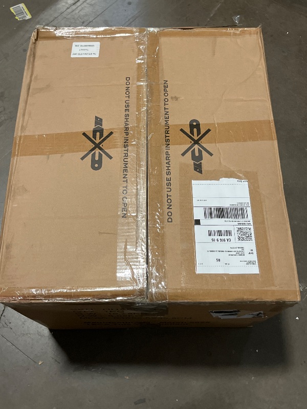 Photo 1 of Bar Stools Set of 1, 26" Swivel Counter Height Barstools with Walnut Bentwood Back and Legs, Mid-Century Modern Faux Leather Upholstered Bar Chairs for Kitchen Island, Café, Dining Room, Black