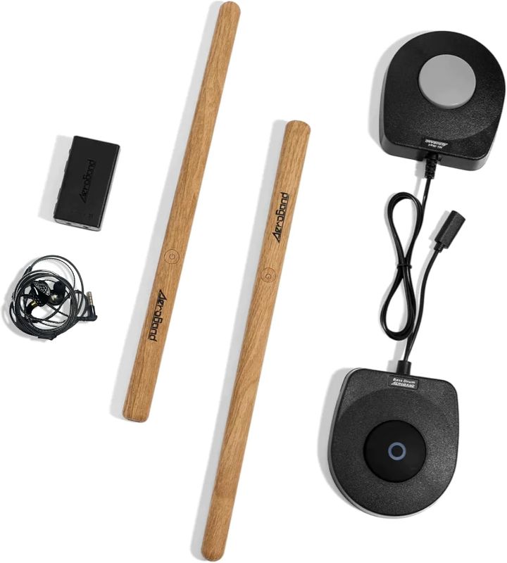 Photo 1 of AeroBand Electronic Drum Set PocketDrum2 MAX 2025, Air Drum Sticks & Pedals & Bluetooth Adapter, Play Drum Anywhere Anytime, 8 Tones and USB Midi Teens Adult Drummer Gift (Earphone Included)
