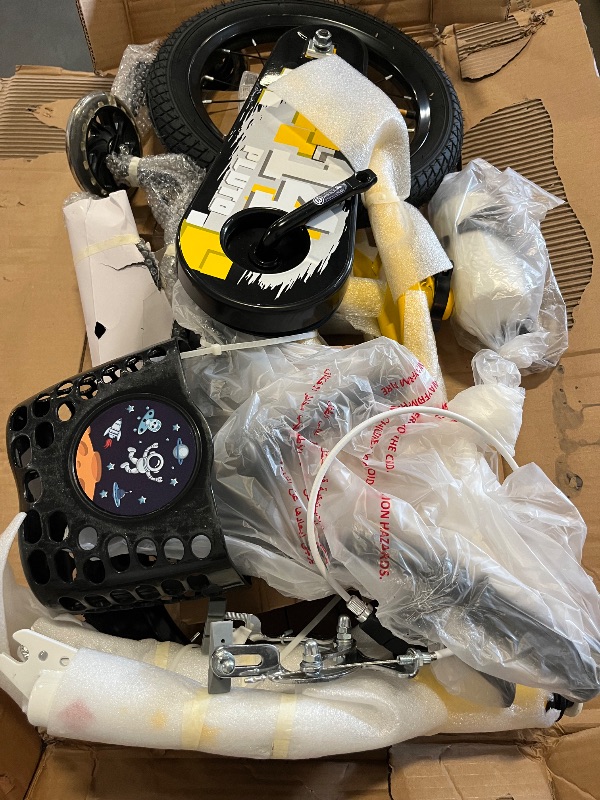 Photo 1 of JOYSTAR Pluto 12 14 16 18 20 Inch Kids Bike with Light Up Training Wheels, Kids' Bicycle for Boys Girls Age 3-12 Years, Children Bikes, Multiple Colors
