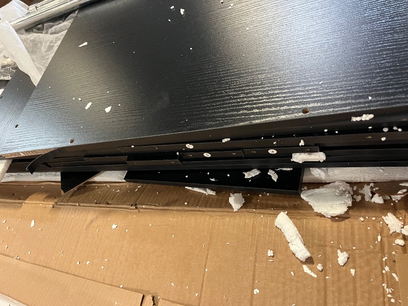 Photo 1 of Unikito Closet Systems, 6-14FT Walk in Closet Organizer with 8 Drawers and Mirror, 168" Large Wood Closets Insert with Tower, Sturdy Wardrobe Closets Garment Rack with Extendable Hanging Rods, Black