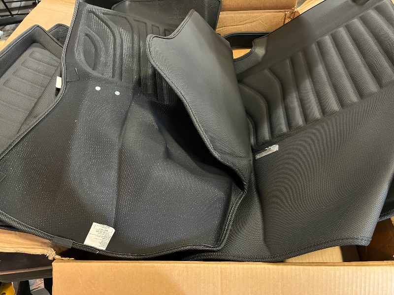 Photo 1 of SUPER LINER PCS Soft Floor Mats & Accessories Compatible with Tesla Model Y 5 Seat (2021-2024) – Custom Fit All Weather Full-Cabin Protection System
