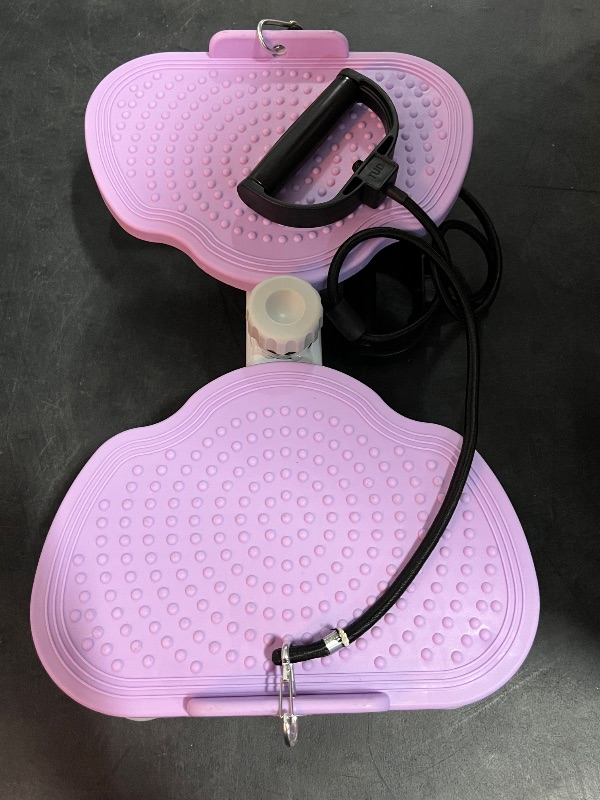 Photo 1 of *Purple* MERACH Waist Twister Machine Exercise, Ab Twist Board with 300 lbs Weight Capacity, Abs Workout for Slim Waist and Core Ab Exercise, Noiseless Home Gym Equipment for Women Men
