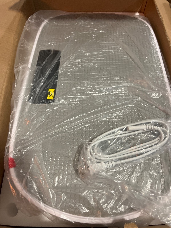 Photo 1 of MERACH Vibration Plate Exercise Machine, Vibration Plate 440 Lbs Capacity, Bluetooth and Silicone Pedal, Stimulate Deep Fat, Vibration Plate for Lymphatic Drainage, Vibrating for Weight Loss