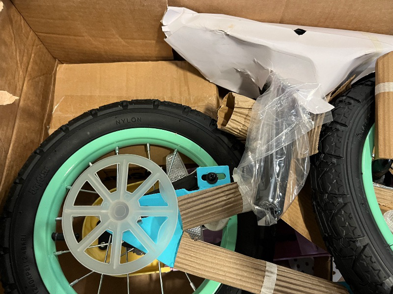 Photo 1 of JOYSTAR 12 14 16 Inch Kids Bike for 2-7 Years Girls 33-53 Inch Tall, Toddler Girls Bike with Training Wheels, Rainbow Bikes, Children Bicycle, Macaroon
