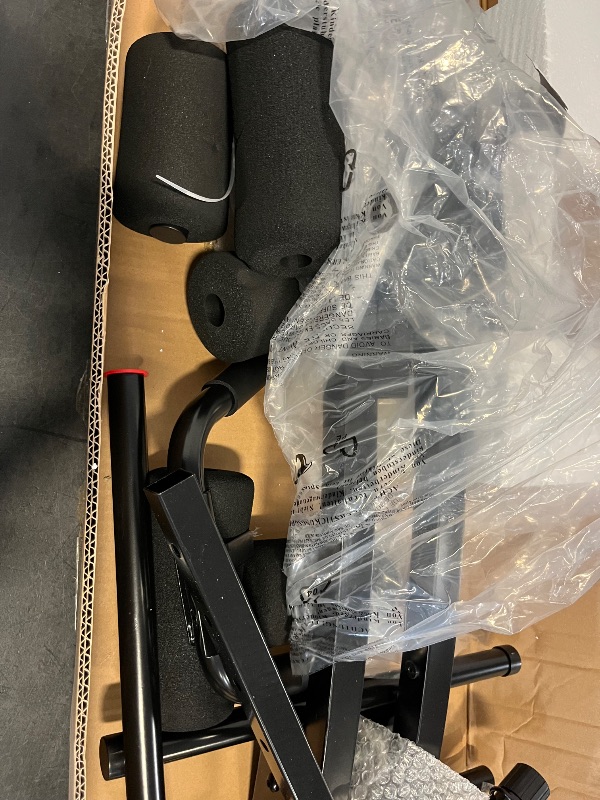 Photo 1 of MERACH Dual Track Ab Machine, Adjustable Ab Trainer Machine, Ab Workout Equipment for Home Gym, Ergonomic Arc Track for Better Abs, Foldable Workout Machine for Full Body Workout Home Exercise (Black)
