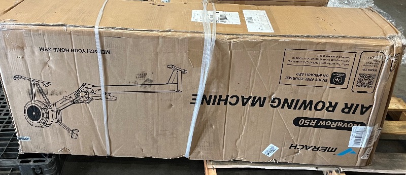 Photo 1 of MERACH Rowing Machines for Home, Magnetic Rowing Machine with 16 Levels, Rower Machine of Quiet Resistance, Dual Slide Rail with Max 350lbs Weight Capacity, App Compatible