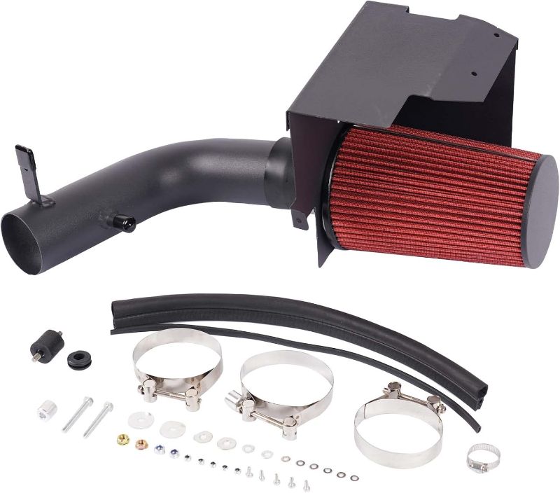 Photo 1 of Cold Air Intake Kit Replacement for 2007-2011 Jeep Wrangler JK 1997-2006 Wrangler TJ 10554
