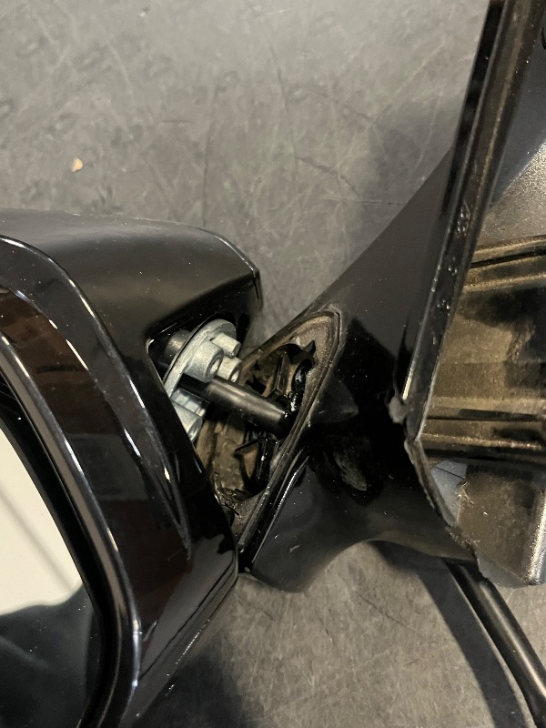 Photo 1 of Dasbecan Left Driver Side Door Mirror Compatible with Nissan Altima 2013-2018 Heated with Turn Signal Indicator Power Glass Manual Folding Replaces 963743TH1A Black 6Pins
