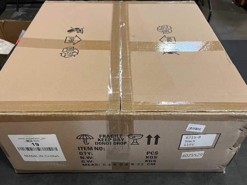 Photo 1 of Vintage Fandelier Caged Ceiling Fan with Light and Remote for Farmhouse, Dia 21.7 inch Ceiling Fan Light, Windmill-shaped Flush Mount Ceiling Fan with Light for Bedroom Living Room, 8 Lights