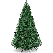 Photo 1 of 6ft Green Christmas Tree with Storage Bag and 8 Mode Lighting
