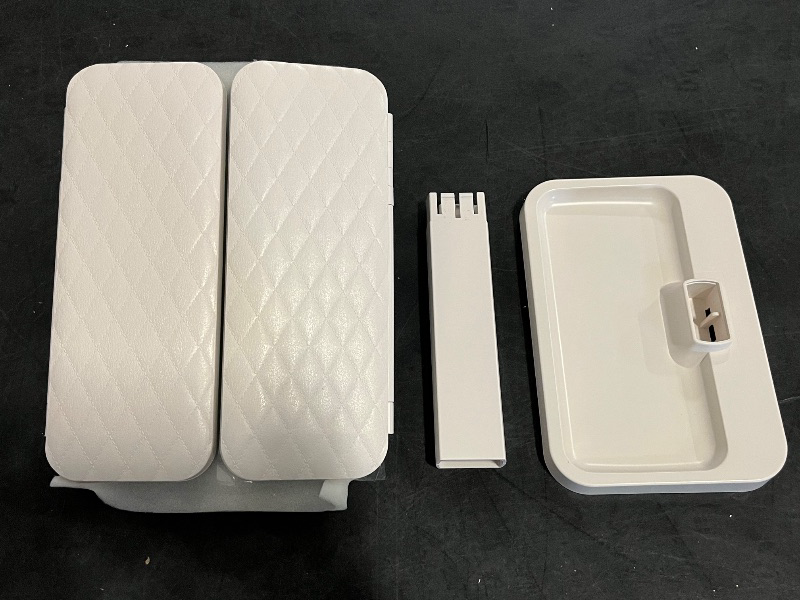 Photo 1 of Miss Sweet Lighted Tri-fold Makeup Mirror Vanity Mirror with 1X/2X/3X Magnification (Pure White)