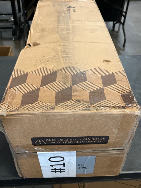 Photo 1 of 4 Inch Extra Firm Queen Mattress Topper with Cooling Gel & Bamboo Charcoal, Firm Queen Memory Foam Mattress Topper for Pain Pressure Relief, CertiPUR-US Certified, Removable Cover
