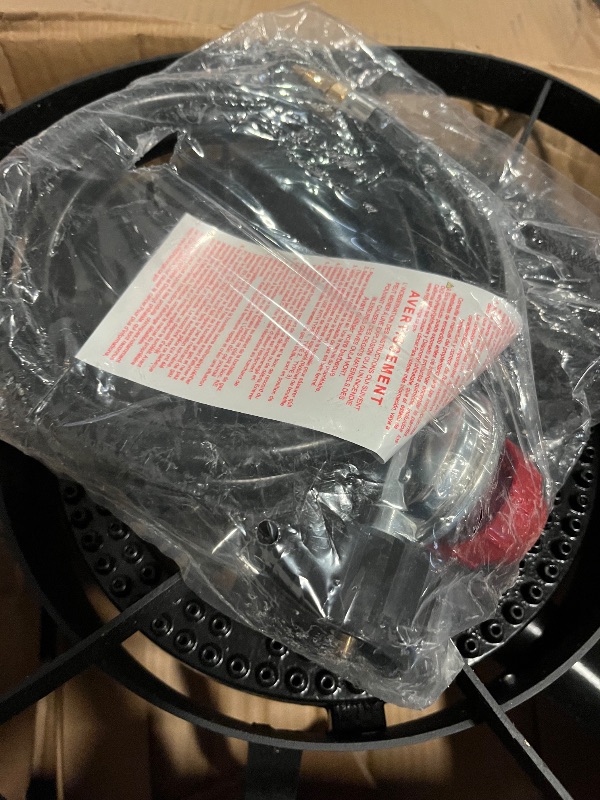 Photo 1 of Bestfire High Pressure Propane Burner, 120000 BTU Single Propane Stove with 4.1ft 0-20Psi Adjustable Hose with Regulator, 16" Square Steel Cooktop for Camping
