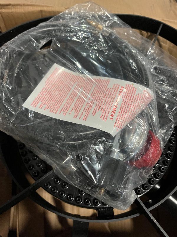 Photo 1 of Bestfire High Pressure Propane Burner, 120000 BTU Single Propane Stove with 4.1ft 0-20Psi Adjustable Hose with Regulator, 16" Square Steel Cooktop for Camping
