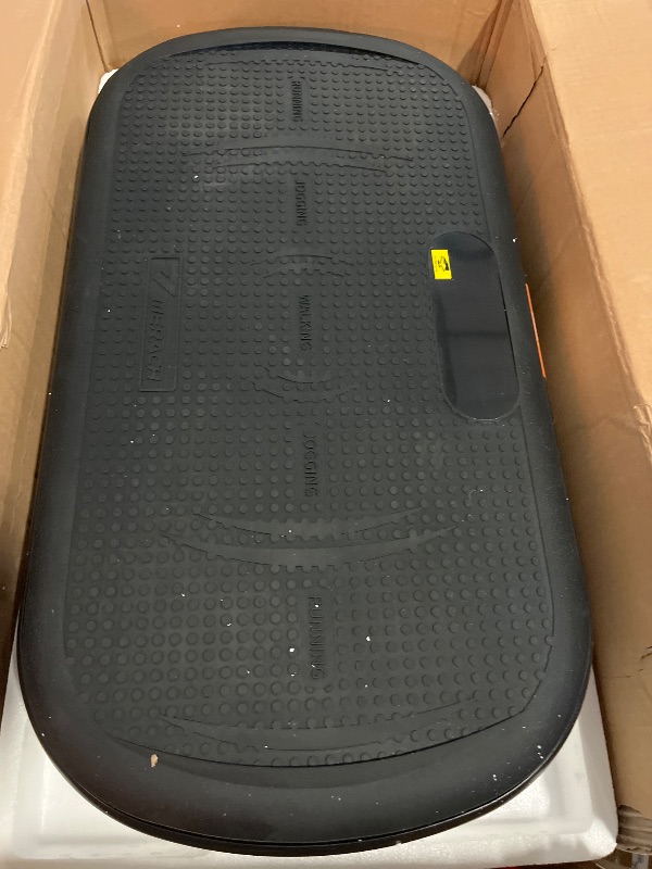 Photo 1 of MERACH Vibration Plate Exercise Machine, Vibrating Platform for Lymphatic Drainage Weight Loss Muscle Activation, Full Body Home Exercise Equipment with LED Touch Screen Bluetooth Pull Cord
