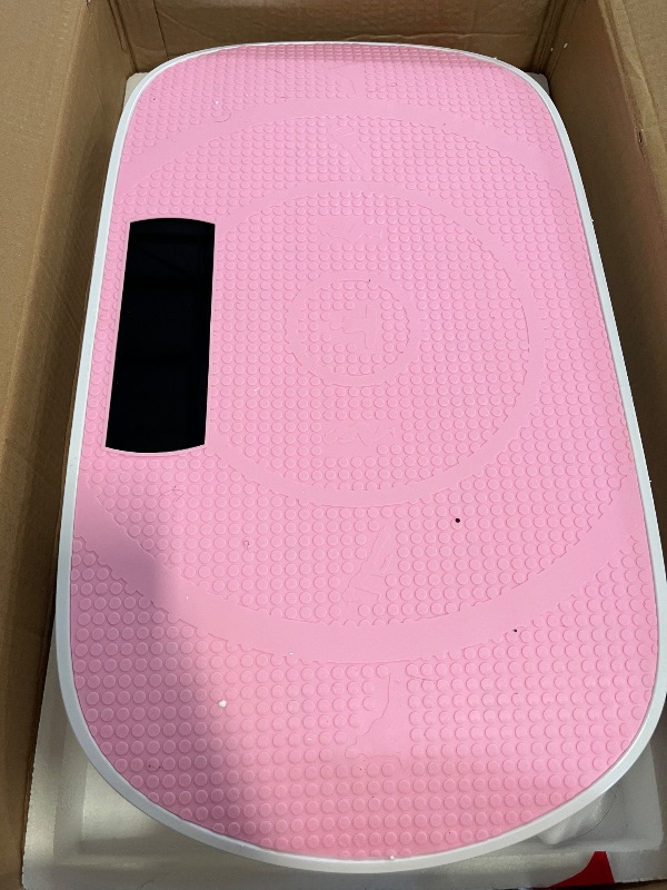 Photo 1 of MERACH Vibration Plate Exercise Machine, Whole Body Workout Equipment for Women, Bluetooth and Silicone Pedal, Vibration Plate with Auto Mode, Vibrate Fitness Platform for Home