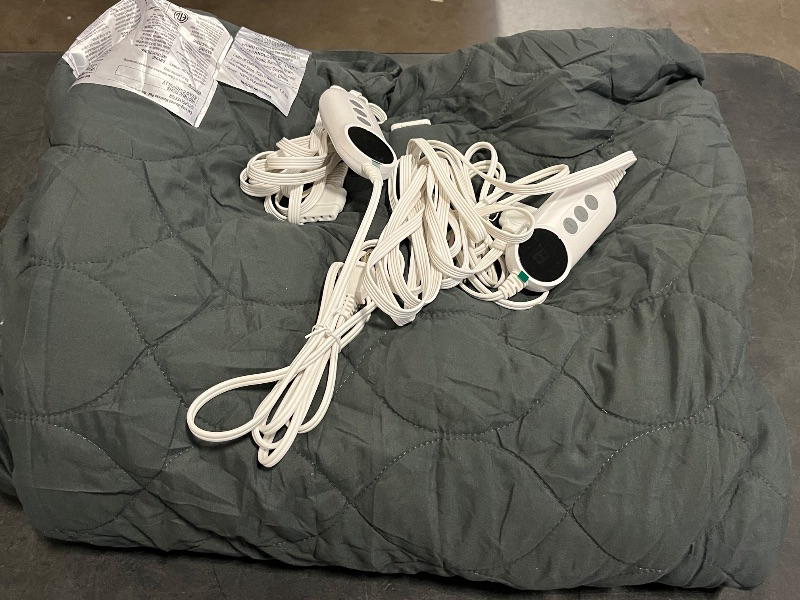 Photo 1 of Cali King Mattress Pad , Grey