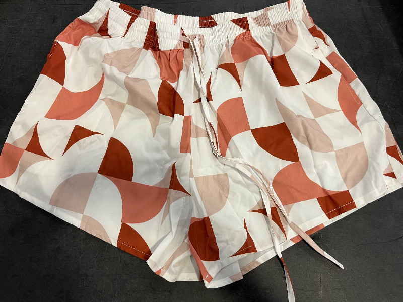 Photo 1 of (L) Womens Button Down Shirts and Shorts Set Two Pieces Pajama Set Summer Casual Long Sleeve Outfits with Pockets