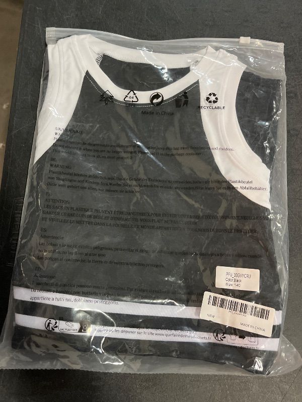 View 3 of (L) Girls Tennis Golf Dress Outfit Sleeveless Workout Athletic Dresses with Shorts Pockets
