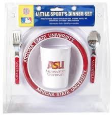 Photo 1 of Arizona State University Sun Devil Childrens Dinner Set 