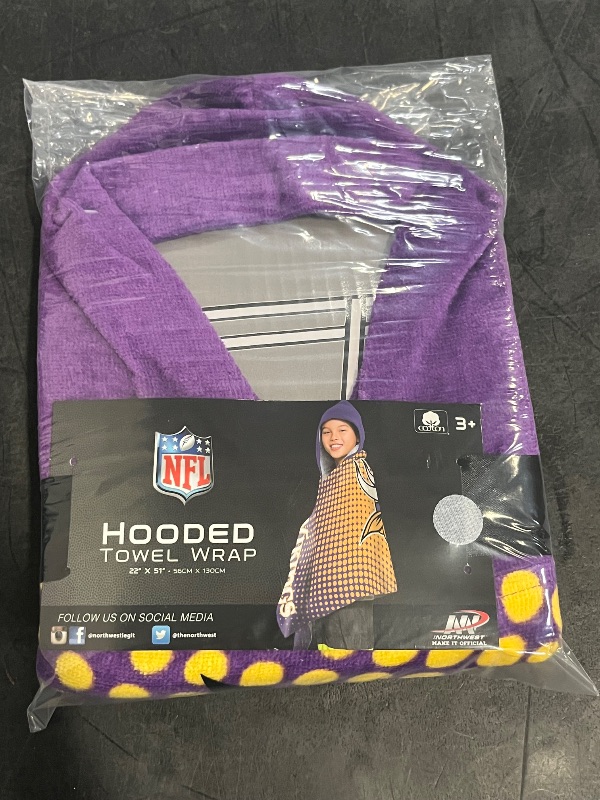 Photo 1 of Kids Hooded Towel Wrap 