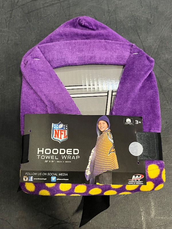 Photo 1 of Kids Hooded Towel Wrap 