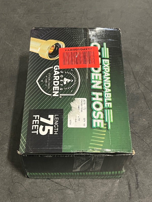 Photo 1 of 3/4 in. x 75 ft. Expandable Garden Hose
