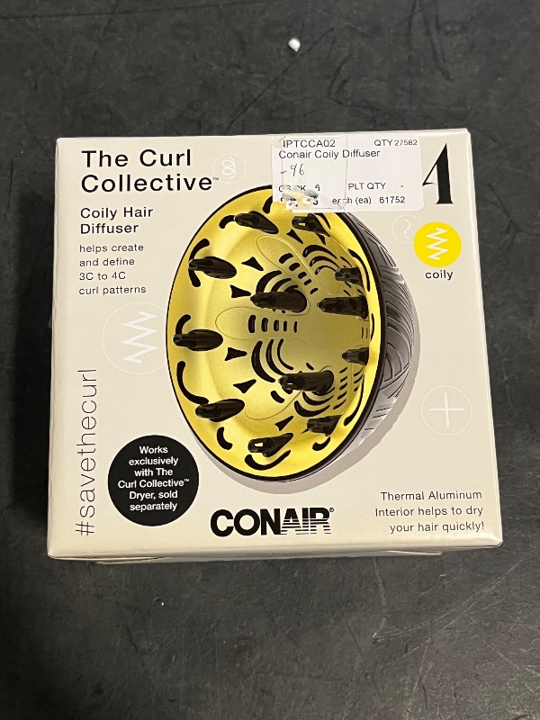 Photo 1 of Conair Curl Collective Coily Hair Diffusers, One Size
