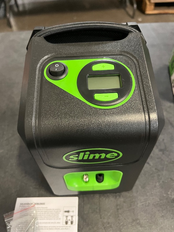 Photo 1 of Slime Dual Power Tire Inflator (120V/12V)